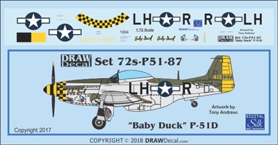 1:72 N.A. P-51D Mustang "Baby Duck"