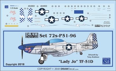 1:72 N.A. TF-51D Mustang "Lady Jo"