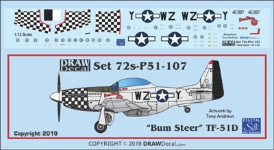 1:72 N.A. TF-51D Mustang "Bum Steer"