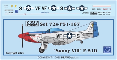 1:72 N.A. P-51D Mustang "Sunny VIII"