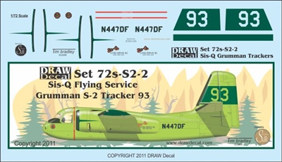 1:72 SIS-Q Flying Service S2 Tracker