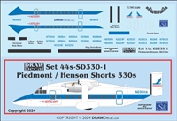 1:72 Piedmont Commuter / Henson Aviation Shorts 330