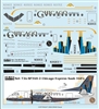 1:72 ATA Chicago Express Saab 340
