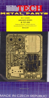 1:144 Etch Brass Details, Boeing 737-300