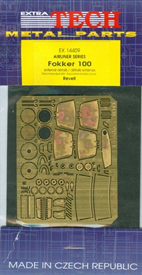 1:144 Etch Brass Details, Fokker 100
