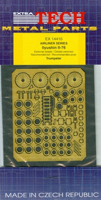 1:144 Etch Brass Details, Ilyushin 76