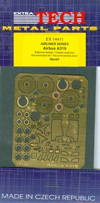1:144 Etch Brass Details, Airbus A.319