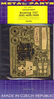 1:144 Etch Brass Details, Boeing 737-300/-400/-500