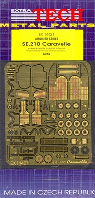 1:144 Etch Brass Details, Se.210 Caravelle III