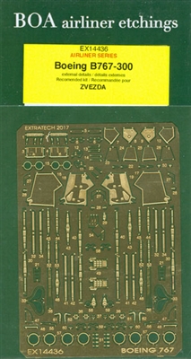 1:144 Etch Brass Details, Boeing 767-300ER