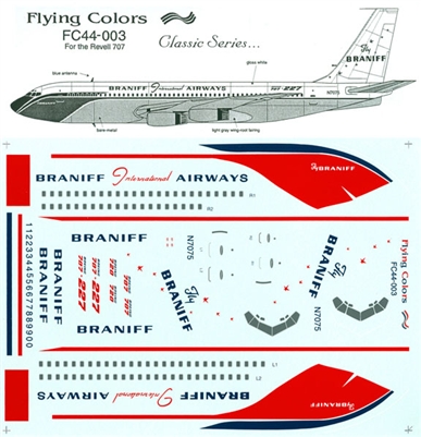 1:144 Braniff International B707-227 / 720-027