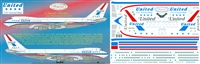 1:144 United Airlines Boeing 747-122