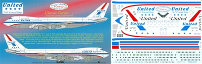 1:144 United Airlines Boeing 747-122