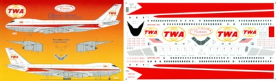 1:144 Trans World Airlines 'Twin Globes' Boeing 747-100