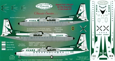 1:144 Ozark F.27 / Fh.227