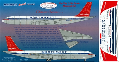 1:144 Northwest Boeing 707-351B/C