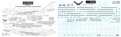 1:144 Windows & Details, Boeing 747
