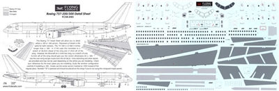 1:144 Windows & Details, Boeing 757-200/-300