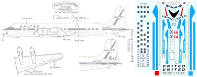 1:72 United Airlines Douglas DC-6