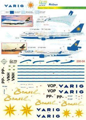 1:200 Varig Boeing 747-300, McDD MD-11
