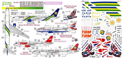 1:200 British Airways 'Union', 'Whale Rider' A.320 *Sold Out*