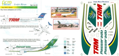 1:144 TAM Fokker 100, Passaredo A.310