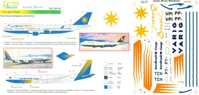 1:144 Varig Boeing 747, Aero Brasil B707