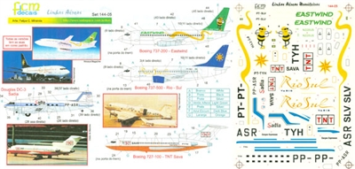 1:144 Rio Sul B.737-500, Sadia DC-3 *Sold Out*