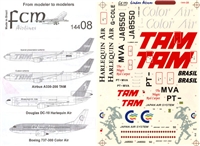 1:144 Color Air Boeing 737, TAM A.330