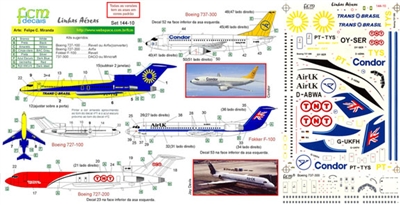 1:144 Air UK F.100, Condor B.737 *Sold Out*