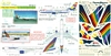 1:144 TransBrazil B.767, BA 'Waves' B.737