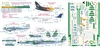 1:144 REAL Aerovias L.1049H, DC-3, Air Pacific B.737-300