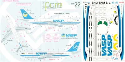 1:144 VASP Airbus A.300B4