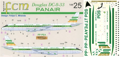 1:144 Panair do Brasil Douglas DC-8-33 *Sold Out*