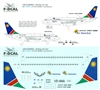 1:144 Air Namibia Boeing 737-200