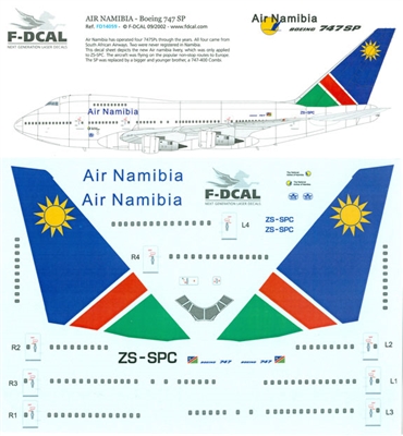 1:144 Air Namibia Boeing 747SP