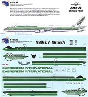 1:144 Evergreen Douglas DC-8-73CF