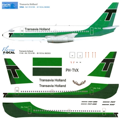 1:144 Transavia Holland Boeing 737-200