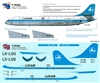 1:144 Luxair Se.210 Caravelle 3