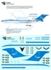 1:144 Syrianair Boeing 727-200