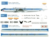 1:144 Spantax Douglas DC-6B
