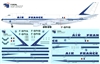 1:144 Air France Boeing 747's