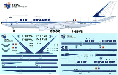 1:144 Air France Boeing 747's