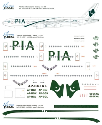 1:144 Pakistan International Boeing 777-200
