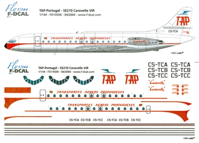 1:144 TAP Air Portugal Se.210 Caravelle VIR