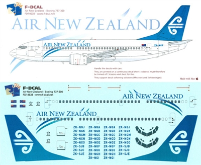 1:144 Air New Zealand Boeing 737-300