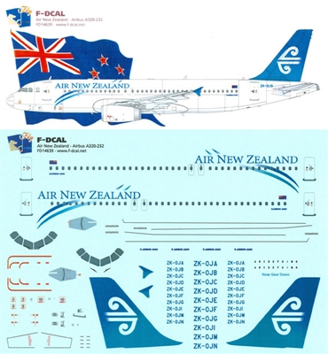 1:144 Air New Zealand Airbus A.320