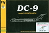 1:144 Douglas DC-9-10 (or -30), Baltic Internacional Airlines