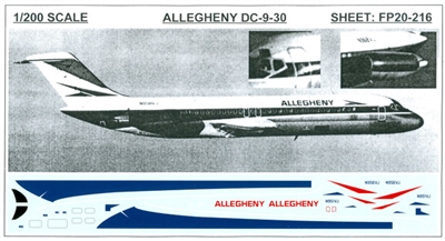 1:200 Allegheny Douglas DC-9-30
