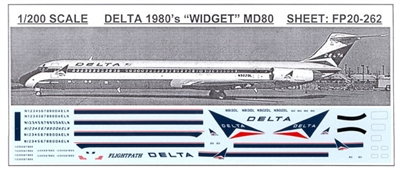 1:200 Delta Airlines  'Widget' McDD MD-88